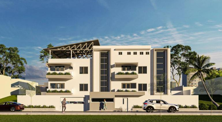 Rendu architectural d'un immeuble conçu par ACSD